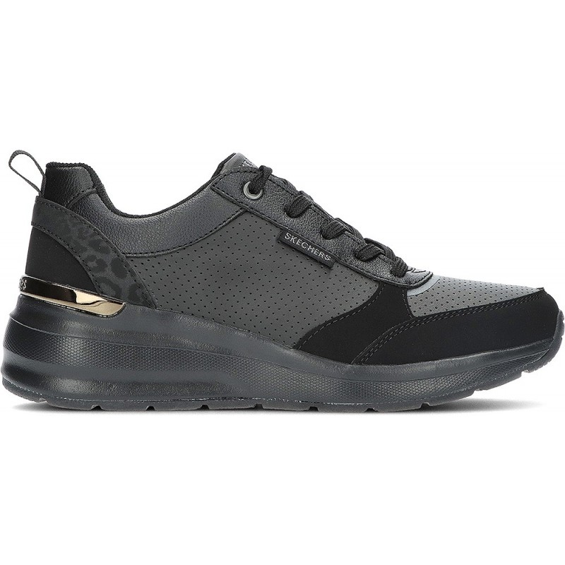 ESPORTES SKECHERS BILHÕES DE PONTOS SUTIS 155616 BLACK