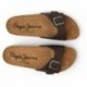 FLIP FLOPS PEPE JEANS PMS90107 BIO M SINGLE KANSAS BROWN