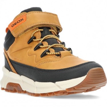 BOTAS DE TORNOZELO GEOX J36LCG BROWN_BLACK