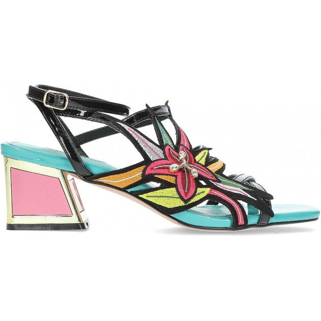 SAPATOS COM SALTO EXE LUISA400 MULTICOLOR_BLACK SAPATOS COM SALTO EXE LUISA400 MULTICOLOR_BLACK