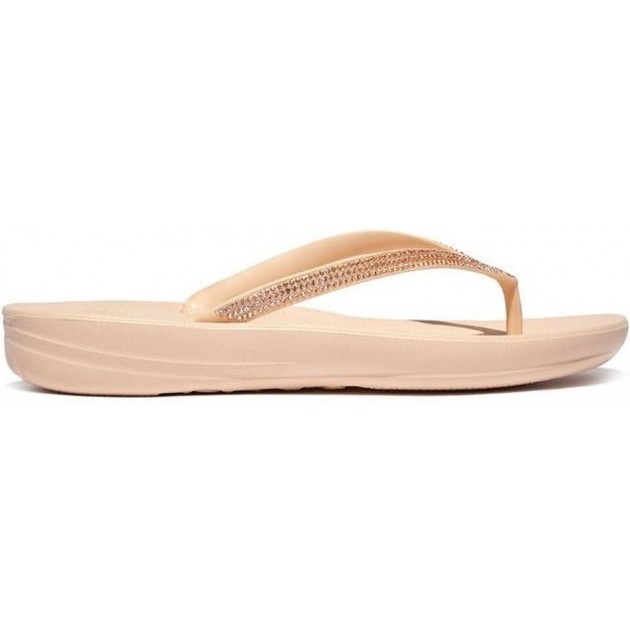 SANDÁLIAS IQUSHION CLASSIC FITFLOP DG5 BRILHO ROSE_FOAM