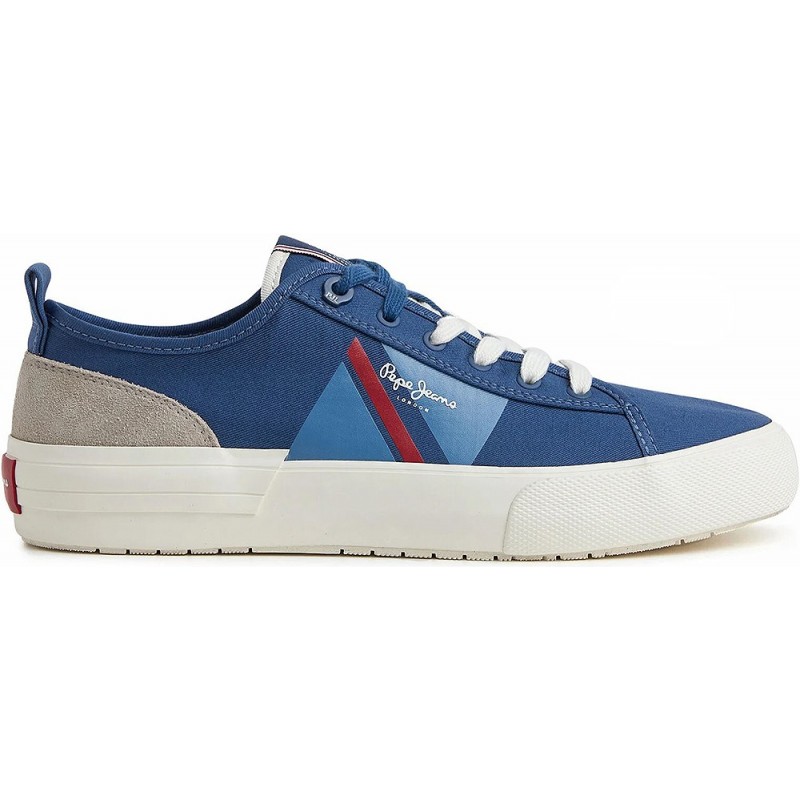 TÊNIS PEPE JEANS ALLEN FLAG PMS30903 INDIGO