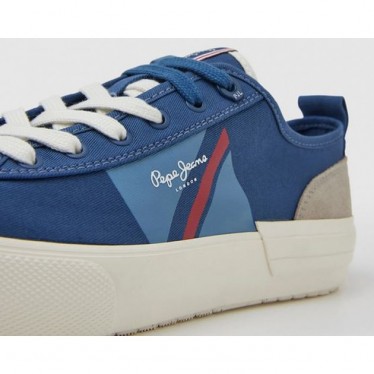 TÊNIS PEPE JEANS ALLEN FLAG PMS30903 INDIGO