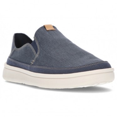 CLARKS CANTAL STEP MOCCASINS NAVY
