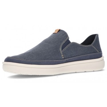 CLARKS CANTAL STEP MOCCASINS NAVY