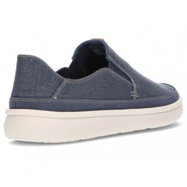 CLARKS CANTAL STEP MOCCASINS NAVY