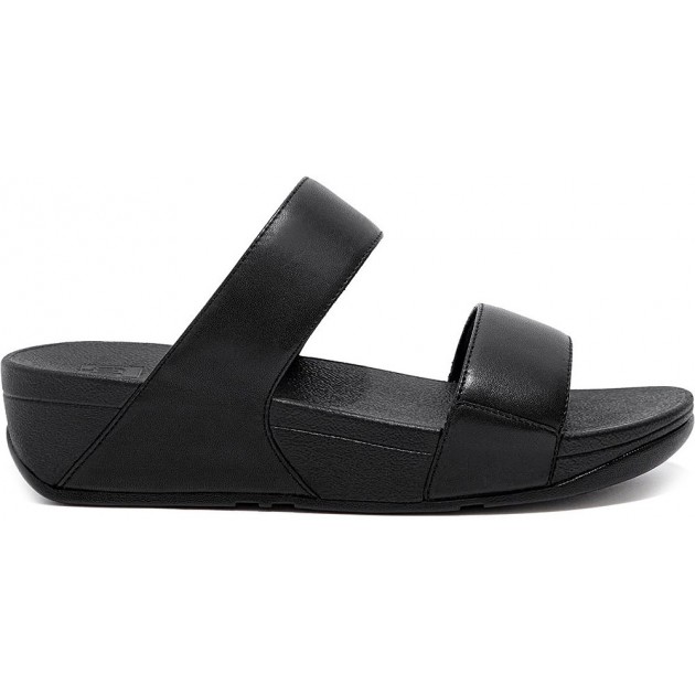 SANDÁLIA FITFLOP LULU SLIDE ED4 BLACK