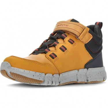 TÊNIS GEOX AMPHIBIOX FLEXYPER J949XA YELLOW_BROWN