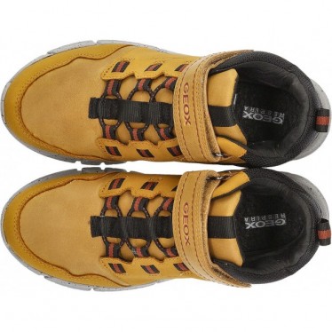 TÊNIS GEOX AMPHIBIOX FLEXYPER J949XA YELLOW_BROWN