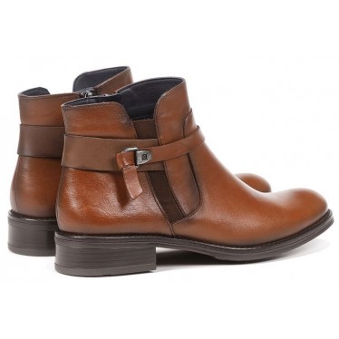 EARTH FLUCHOS Tornozelo BOOTS D8635 CUERO