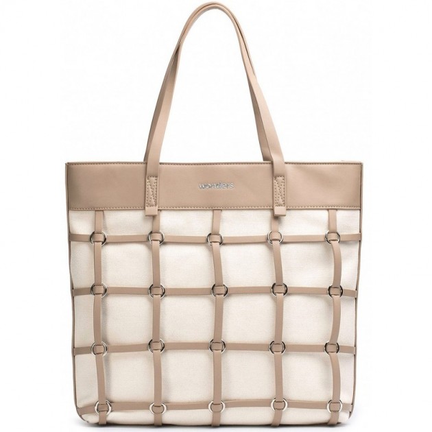 SACOLA WONDERS LUPE 472201 TAUPE SACOLA WONDERS LUPE 472201 TAUPE