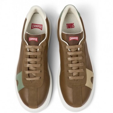 CAMPER GÊMEOS K21 RUNNER ESPORTES K100743 BROWN_034