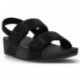 FITFLOP MINA CRISTAL BACK STRAP Sandálias NEGRO