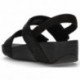 FITFLOP MINA CRISTAL BACK STRAP Sandálias NEGRO