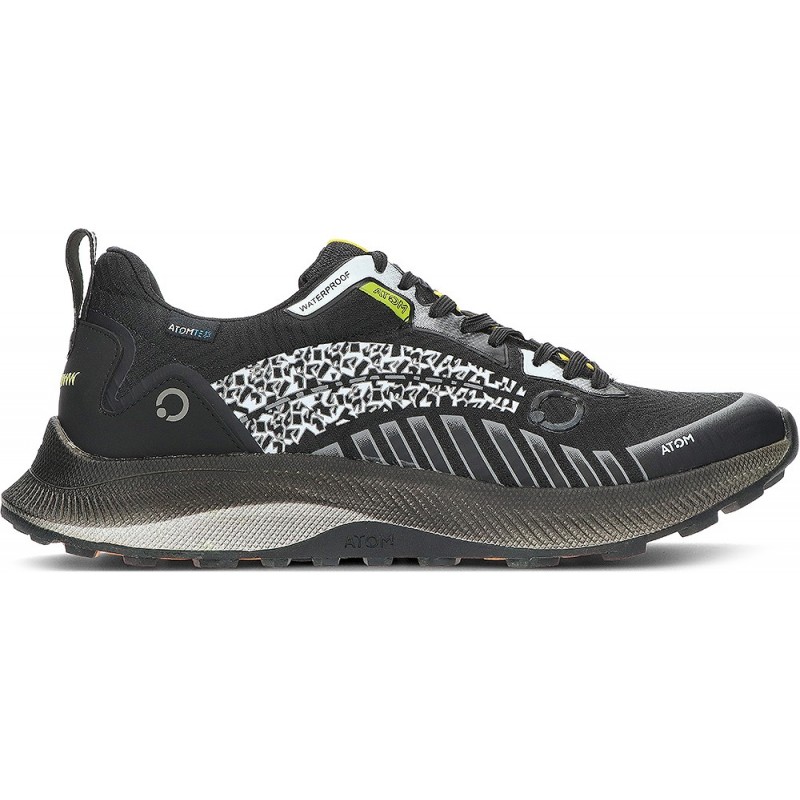 TÊNIS ATOM TERRA HIGH-TEX TRAIL IMPERMEÁVEL AT117 BLACK