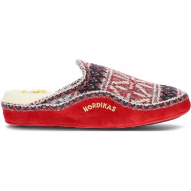 SLIPPERS NORDIKAS CLASSIC W N1500 ROJO