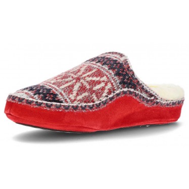 SLIPPERS NORDIKAS CLASSIC W N1500 ROJO