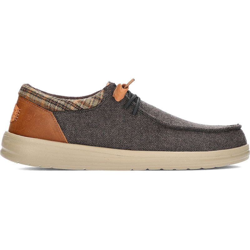 LOAFERS DE LÃ DUDE WALLY GRIP BROWN