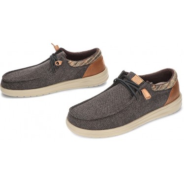 LOAFERS DE LÃ DUDE WALLY GRIP BROWN