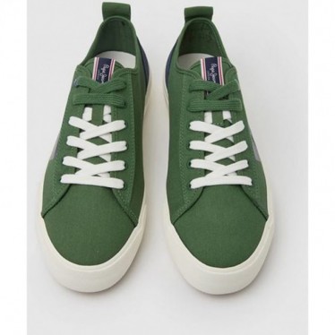 TÊNIS PEPE JEANS ALLEN FLAG PMS30903 OLIVE
