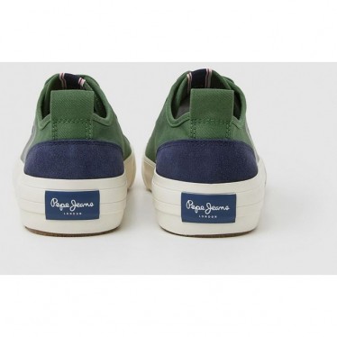 TÊNIS PEPE JEANS ALLEN FLAG PMS30903 OLIVE