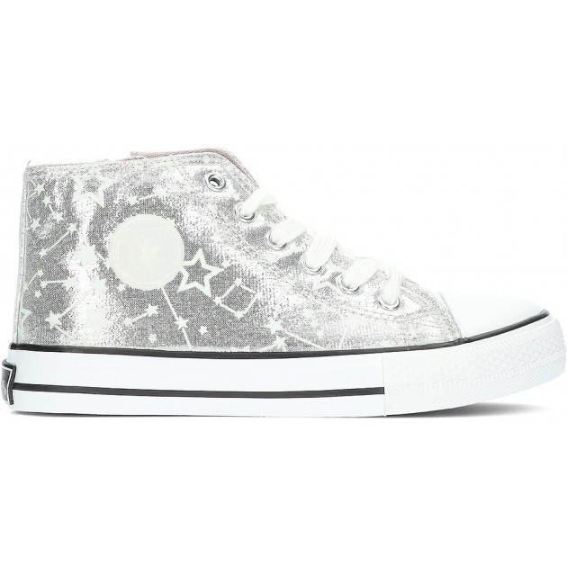 CONGUITOS ESPORTIVOS LONA GLITTER 283047 SILVER CONGUITOS ESPORTIVOS LONA GLITTER 283047 SILVER
