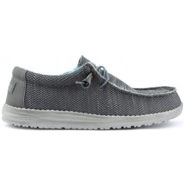 DUDE WALLY SOX M SHOES CHARCOAL