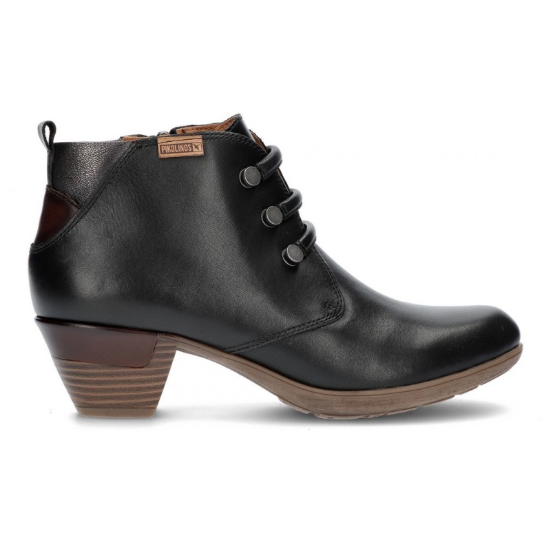 PIKOLINOS ROTTERDAM ANKLE BOOTS 902-8746 BLACK