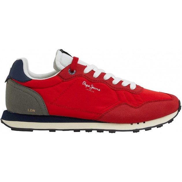 PEPE JEANS TÊNIS MASCULINO NATCH PMS30945 RED PEPE JEANS TÊNIS MASCULINO NATCH PMS30945 RED