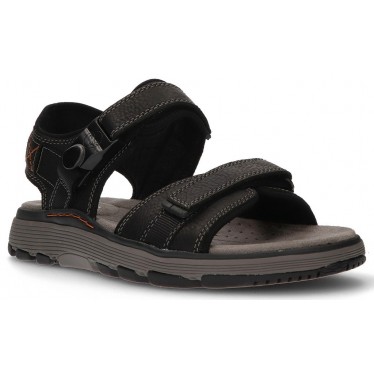 CLARKS SANDALS UN TREK PARTE 26131 BLACK