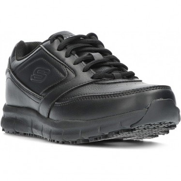 SKECHERS ESPORTIVO TRABALHO RELAXADO FIT WYOLA SR 77235EC BLACK