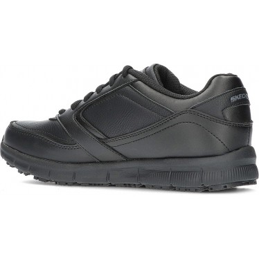 SKECHERS ESPORTIVO TRABALHO RELAXADO FIT WYOLA SR 77235EC BLACK