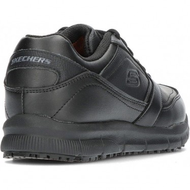SKECHERS ESPORTIVO TRABALHO RELAXADO FIT WYOLA SR 77235EC BLACK