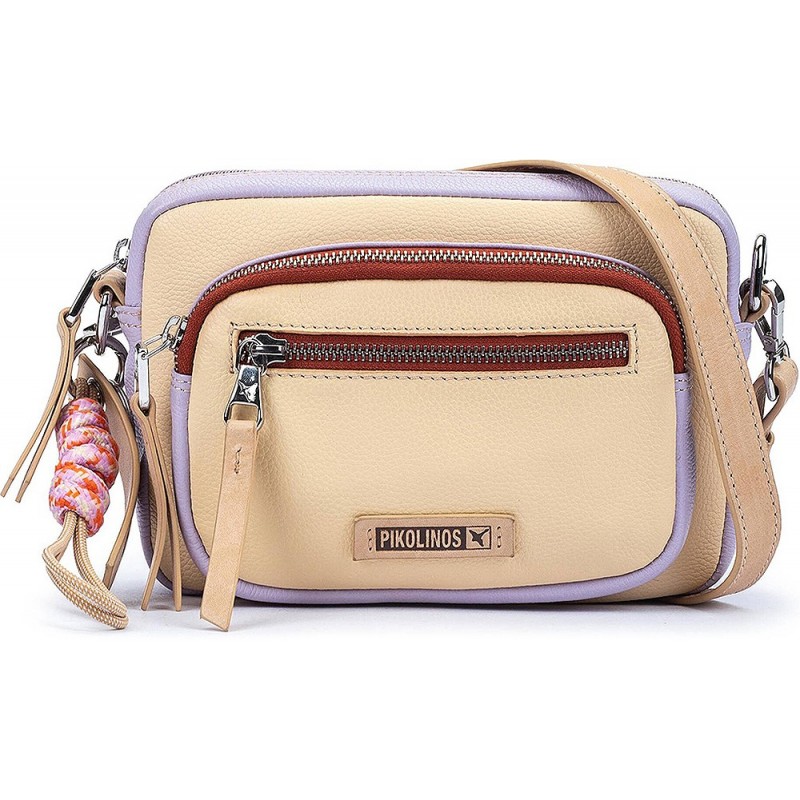 BOLSA TRANSVERSAL PIKOLINOS MANACOR WHA-1080 CREAM