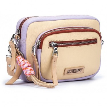 BOLSA TRANSVERSAL PIKOLINOS MANACOR WHA-1080 CREAM