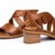 PIKOLINOS WHITE SANDALS W3H-1892 BRANDY