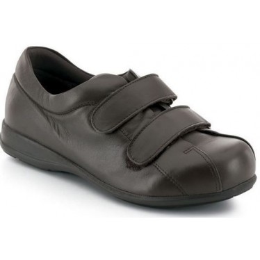 SAPATAS CALZAMEDI VELCRO UNISEX PIE DIABETICO MARRON