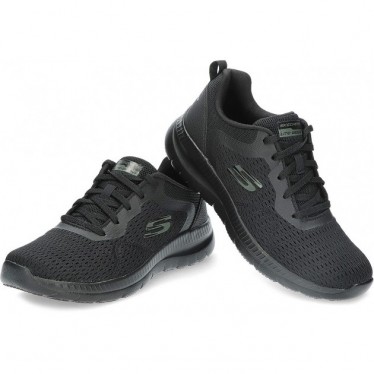 TÊNIS SKECHERS QUICK PATH 12607 BLACK