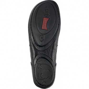 BOTIN CAMPER DIREITO MENINAS K400123 BLACK