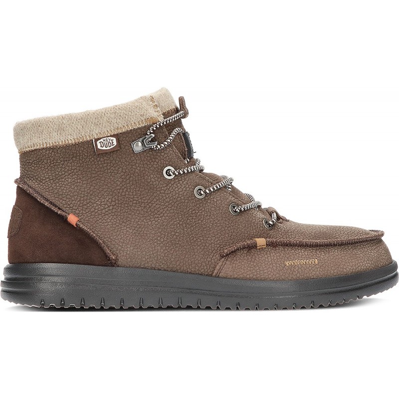 BOTAS DE COURO DUDE BRADLEY 40189 BROWN