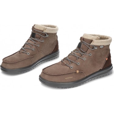 BOTAS DE COURO DUDE BRADLEY 40189 BROWN