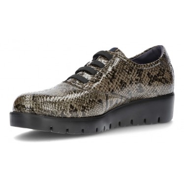 SAPATOS DE COURO CALLAGHAN VIPERINA PATENTES TAUPE
