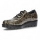 SAPATOS DE COURO CALLAGHAN VIPERINA PATENTES TAUPE