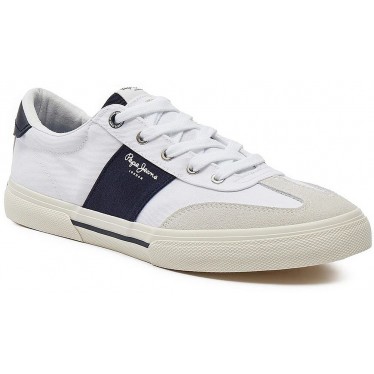 SPORTIVA PEPE JEANS KENTON STRAP PMS31042 M WHITE