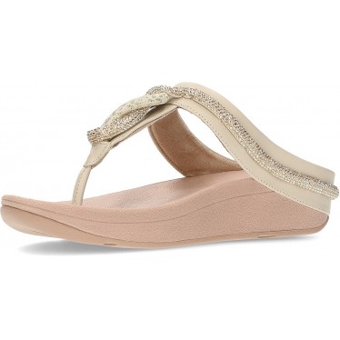 SANDÁLIA FITFLOP FINE FQ3 BEIGE