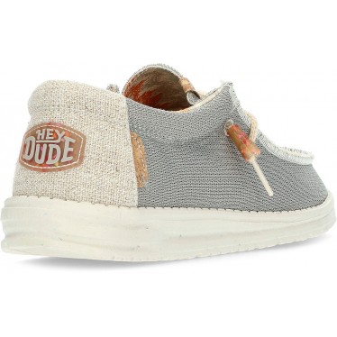 MOCASSINOS DUDE WALLYKNIT COBBLE_STONE