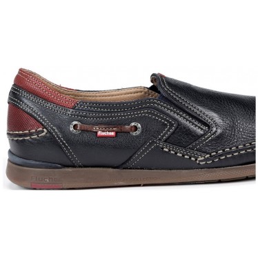 FLUCHOS 9883 TORNADO MARINER MOCCASIN MAN MARINO_TERRACOTA