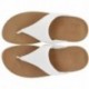 FITFLOP SANDALS LULU COURO TOEPOST WHITE