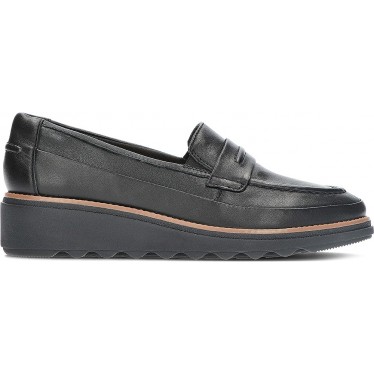 MOCASSINOS SHARON ASTER CLARKS BLACK