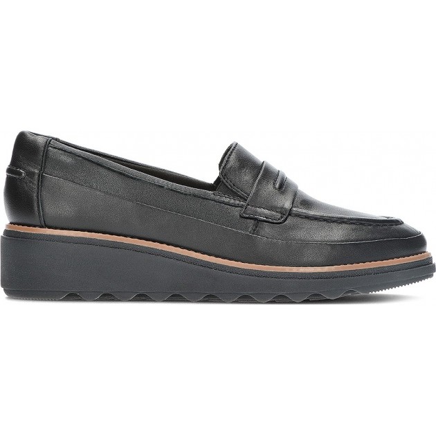 MOCASSINOS SHARON ASTER CLARKS BLACK